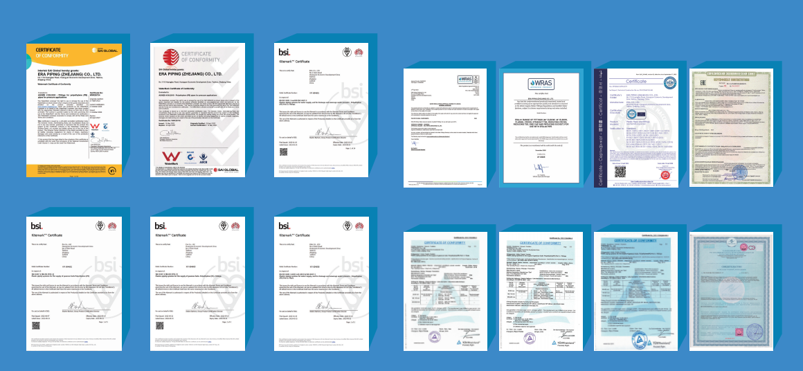 international certificates for hdpe الشهادات الدولية لـ HDPE