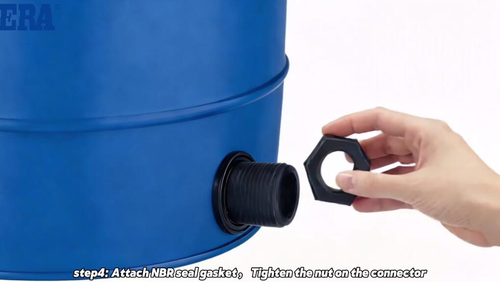 Step 4 Attach NBR Seal gasket الخطوة 4 قم بتوصيل حشية ختم NBR