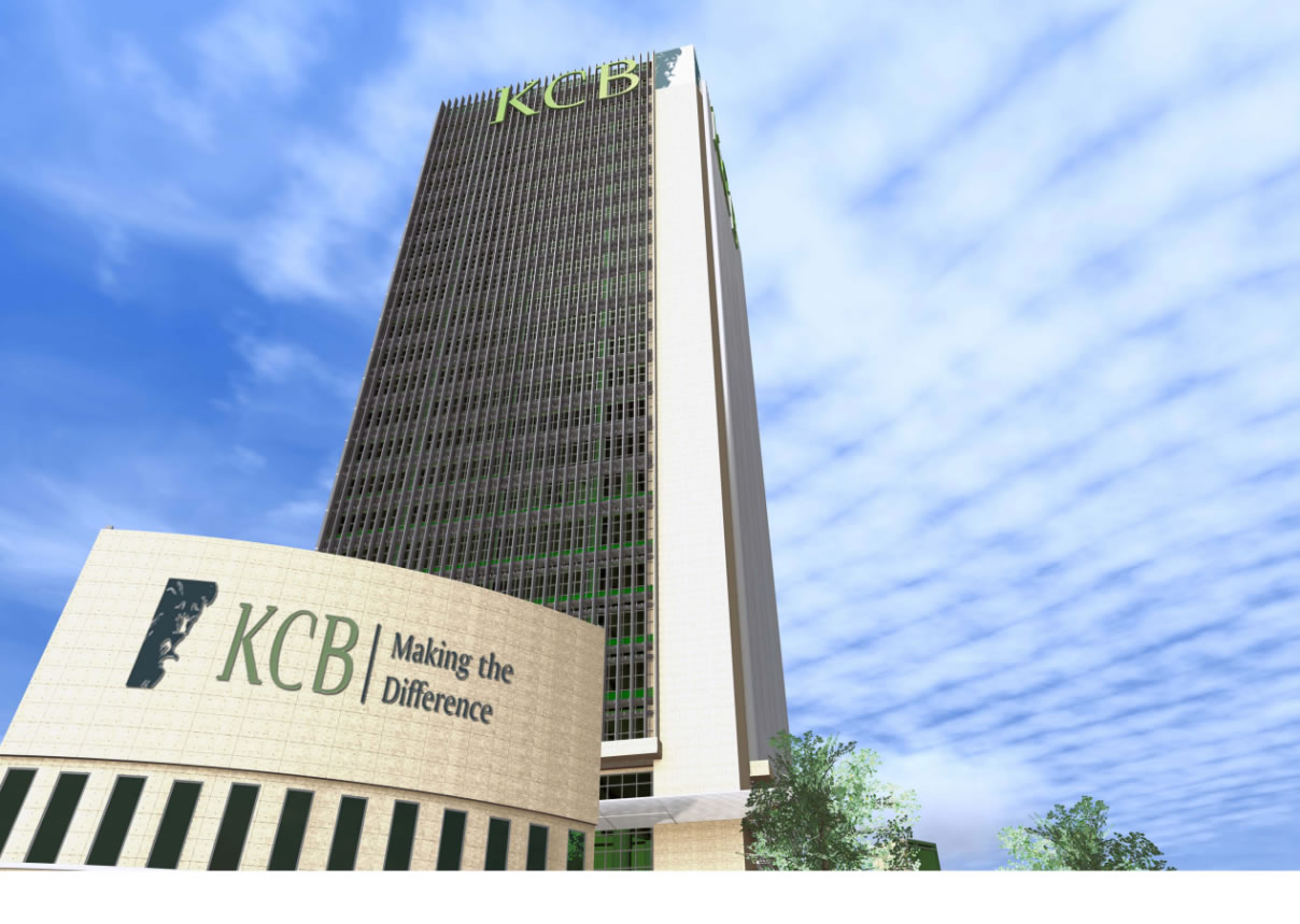 Kenya Commercial Bank (KCB) Headquarters Building مبنى المقر الرئيسي للبنك التجاري الكيني (KCB).