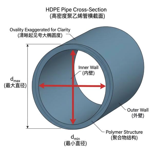how to measure pipe ovality كيفية قياس بيضاوية الأنابيب