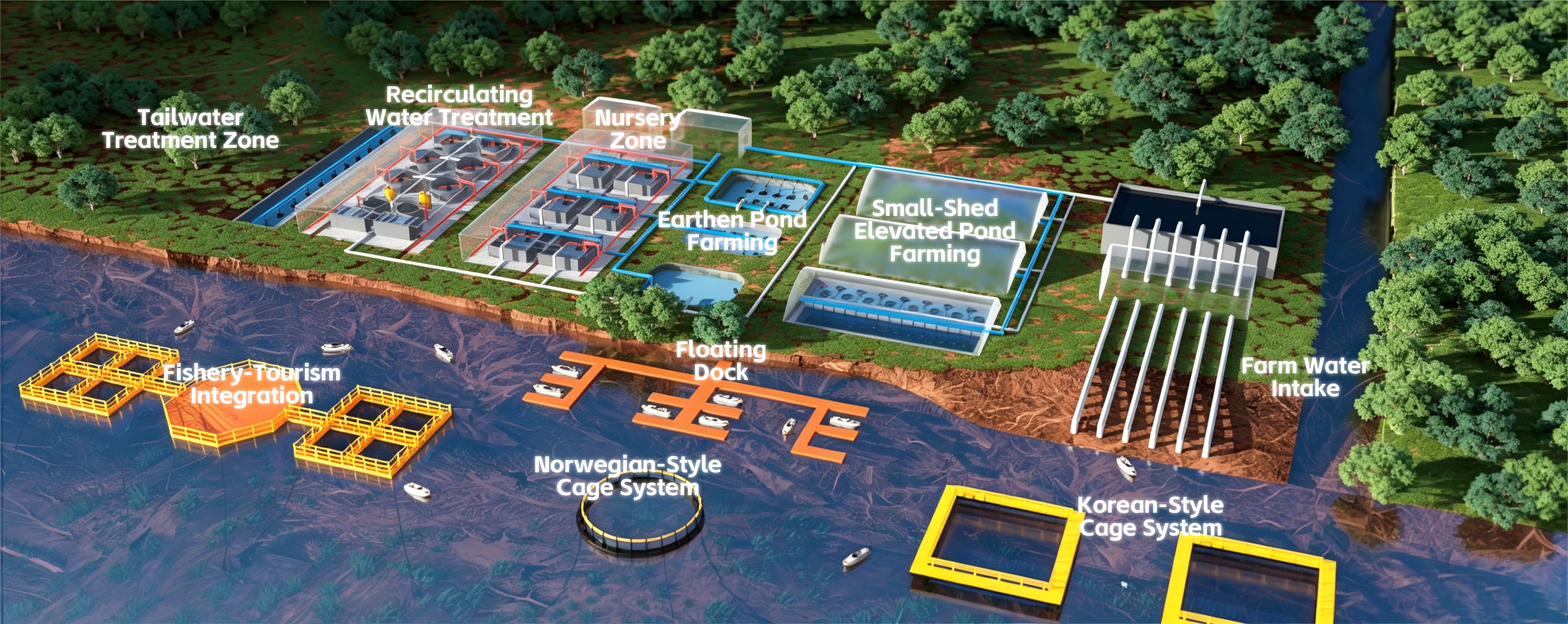 hdpe-deep-sea-cage-fittings-aquaculture (2) تركيبات أقفاص HDPE في أعماق البحار وتربية الأحياء المائية (2)