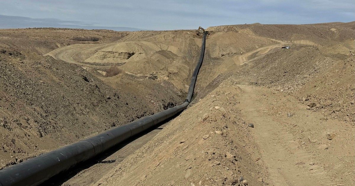 lightweight HDPE pipe remote mining site موقع التعدين عن بعد لأنابيب HDPE خفيفة الوزن