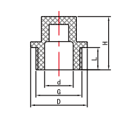 قابس خيط PPR