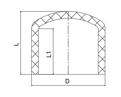 HDPE BUTT WELDING PE FITTING END CAP