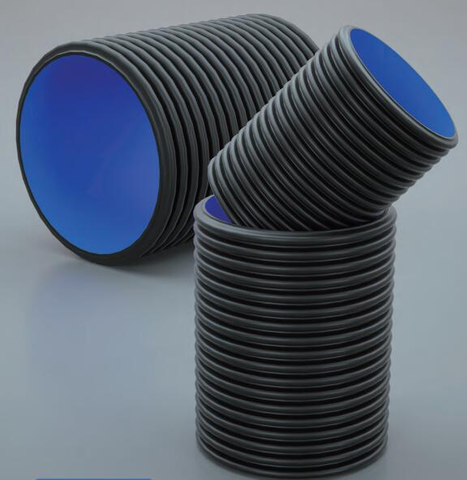 HDPE الأنابيب المموجة ذات الجدار المزدوج