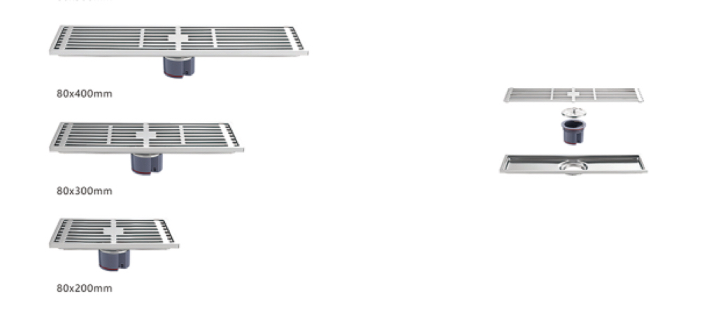 ERA-CC8×40 تصريف الأرضية