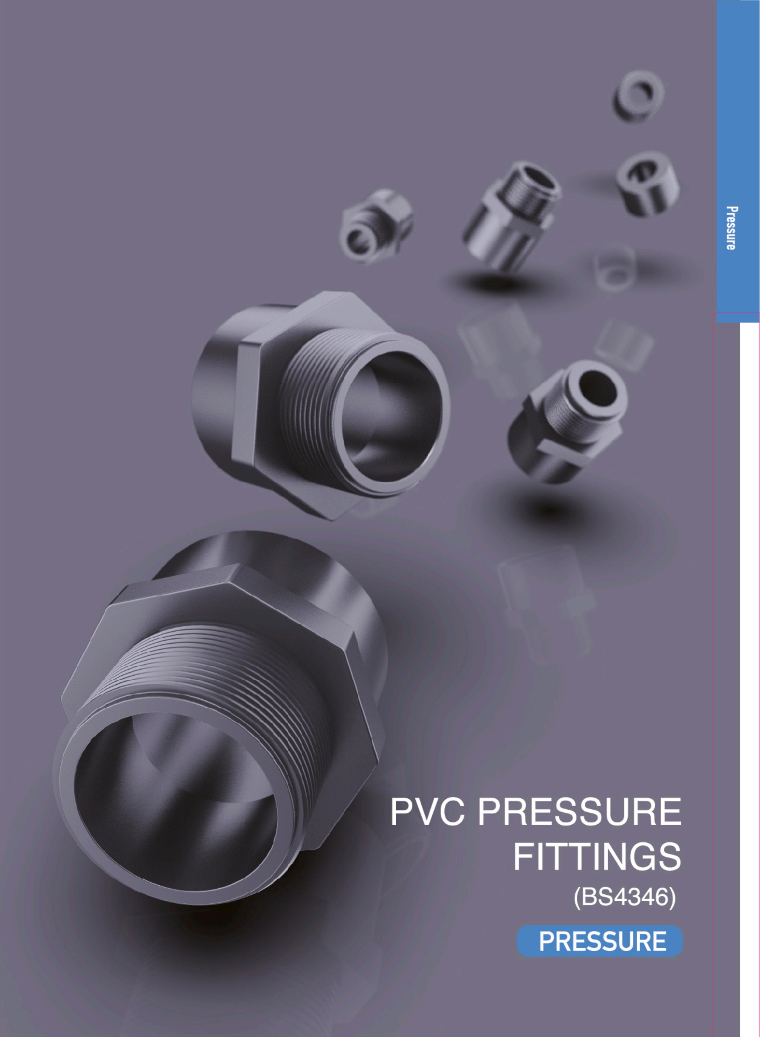 أنابيب الضغط البلاستيكية والتركيبات لإمدادات المياه (BS4346)