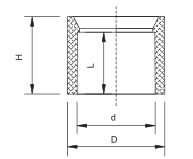 حلقة تخفيض PVC PN10