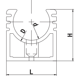 مشبك PVC PN10 (PP)