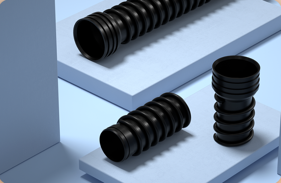 ERAs HDPE أنابيب الجدار الهيكلية الحلزونية