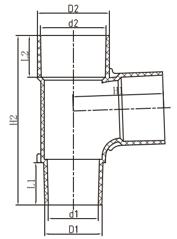 تقاطع بلاطة 88 درجة عادي
