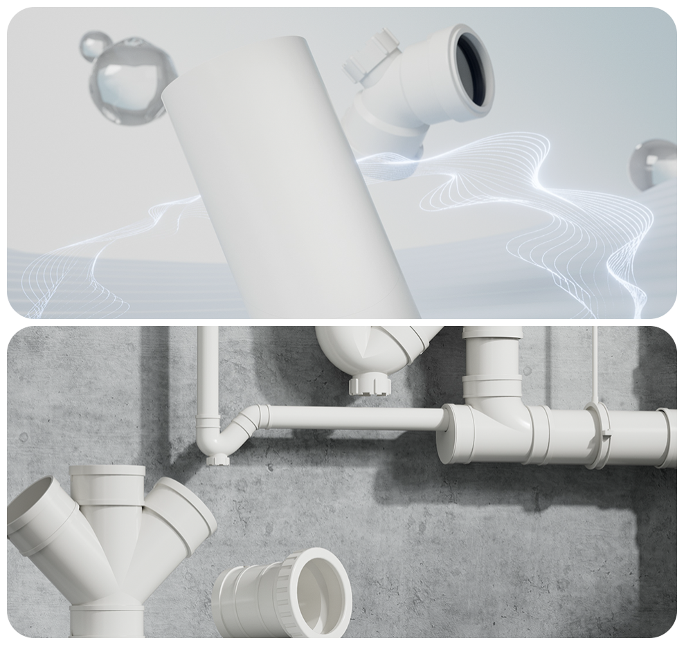 الصرف PP 、 PVC