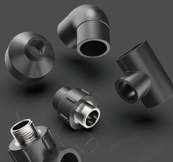 HDPE Socket Fusion Pipes & Tittings