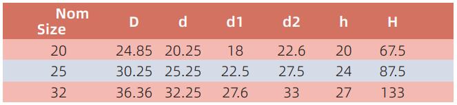 AED014 الانحناء القياسي 90˚(HD) 
