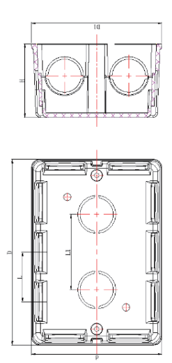 CHE007 صندوق القناة القابل للتكيف