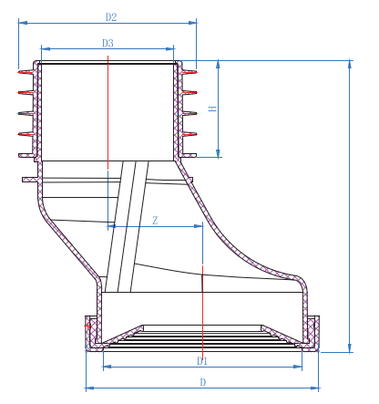 موصلات عموم 60 مم إزاحة