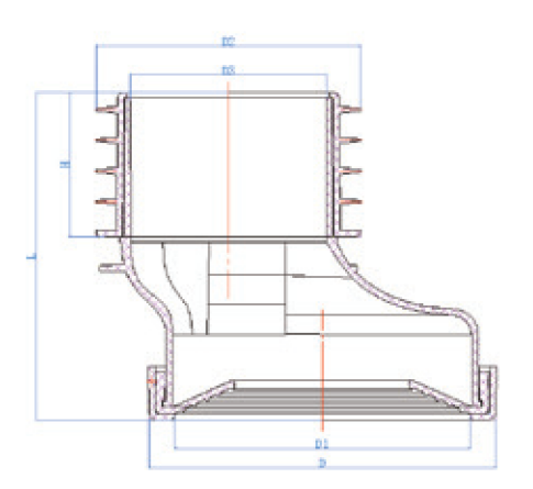 موصلات عموم 40 مم إزاحة
