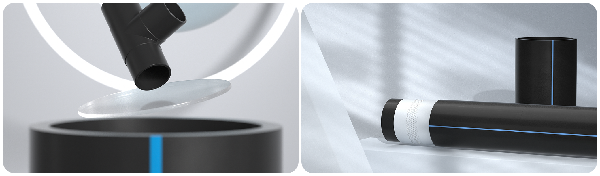 سلسلة الأنابيب المقواة بشبكة أسلاك الفولاذ