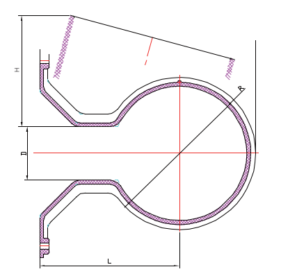 AUDP03 مشبك الأنابيب