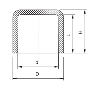 PVC SCH40 نهاية التوصيل