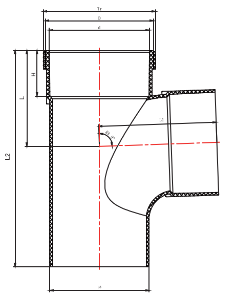 88 درجة تقاطع عادي M/F