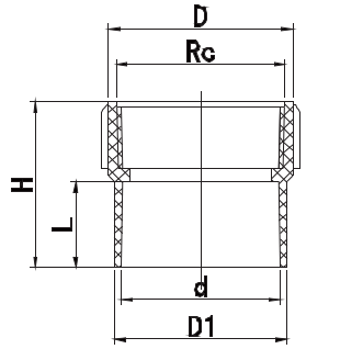 أنثى موصل الحديد