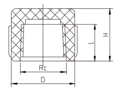 قبعة نسائية للنزف التالي للحالة