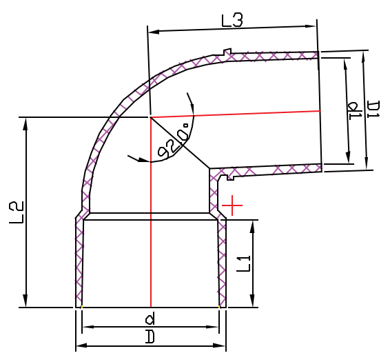 90 درجة بيند م/ف