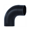 HDPE بعقب لحام PE المناسب 90 درجة الانحناء